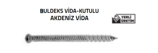 Akdeniz 7.5x150 Buldeks Vida (600 adet)