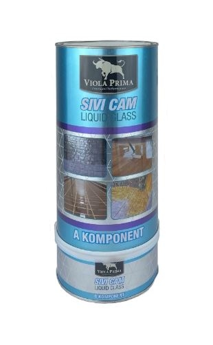 Viola Prima Liquid Glass Sıvı Cam 2 Kg A-B Bileşen