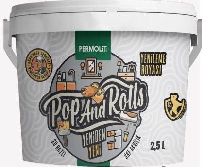 Pop And Rolls Yenileme Boyası 1 LT