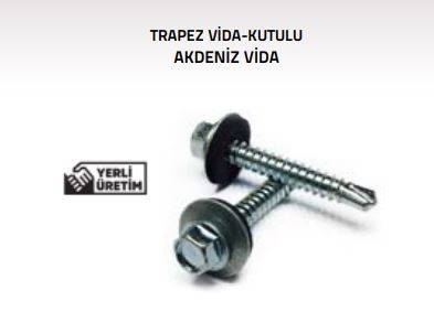 Akdeniz 5.5x25 Trapez Vida (450 adet)