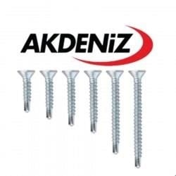 Akdeniz 4.8x38 Çinko Matkap Uçlu Vida (500 adet)